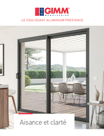 Catalogue coulissant alu Prestance GIMM