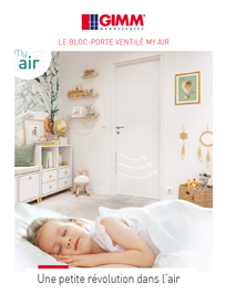 Documentation MY AIR, le bloc-porte ventilé Gimm Menuiseries