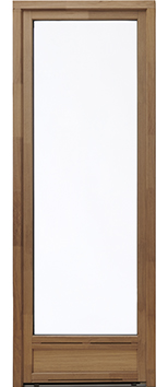 PORTE FENETRE BOIS CHENE AUTHENTIQUE 1 VANTAIL