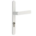 poignée barillet blanc HAMBOURG pour porte-fenetre bois Arbella -GIMM Menuiseries