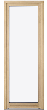 PORTE FENETRE CHENE CLAIR NATUREL 1 VANTAIL