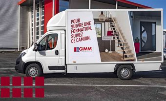 Camion de Formation GIMM Menuiseries