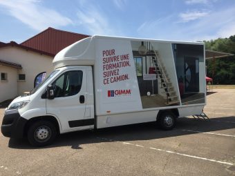 Camion de Formation GIMM Menuiseries
