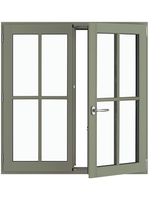 fenêtre bois traditionnelle - GIMM Menuiseries